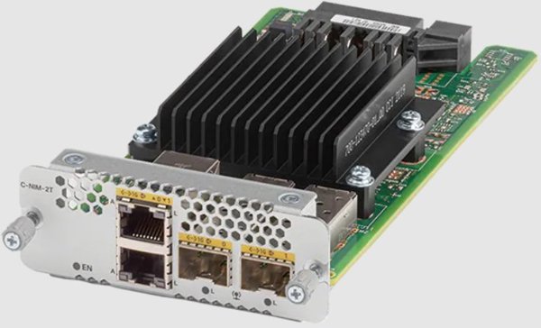 Cisco Cisco Network Interface Module - Επεκτατική μονάδα - 100Base-FX/1000Base-X x 2 - για P/N: C8200-1N-4T=, C8200L-1N-4T, C8200L-1N-4T=, C8200-UCPE-1N8, C8200-UCPE-1N8=