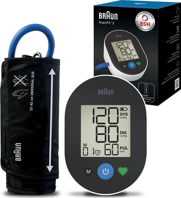 Πιεσόμετρο BRAUN Braun ExactFit 2 BUA4050EU Πιεσόμετρο μπράτσου ηλεκτρονικό Πιεσόμετρο μπράτσου ηλεκτρονικό