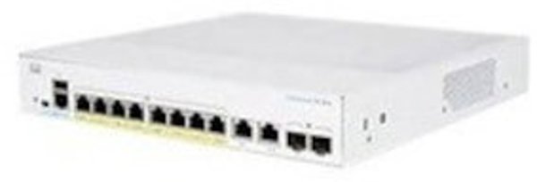 Cisco Cisco switch CBS350-8P-2G-UK, 8xGbE RJ45, 2xGbE RJ45/SFP, χωρίς ανεμιστήρα, PoE+, 67W - ΑΝΑΝΕΩΣΗ