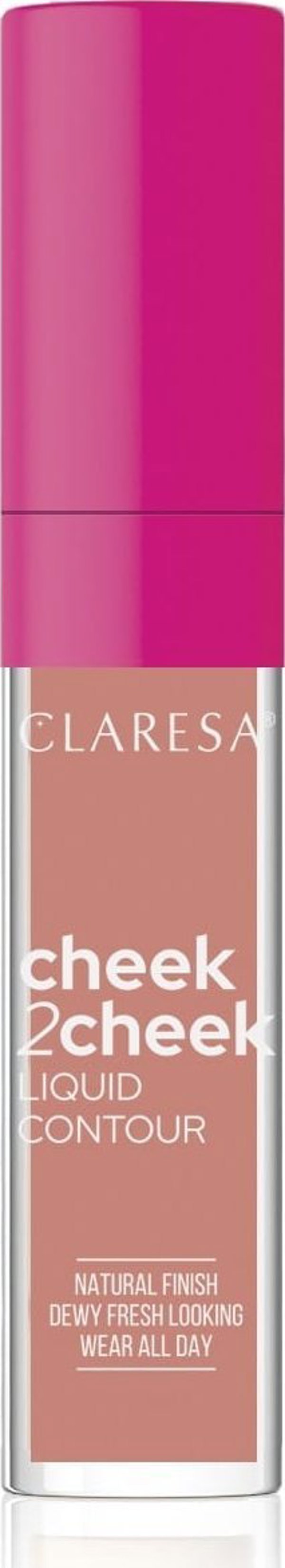 Claresa Cheek2Cheek Υγρό Ρουζ Προσώπου 01 Tea Rose 6.5g