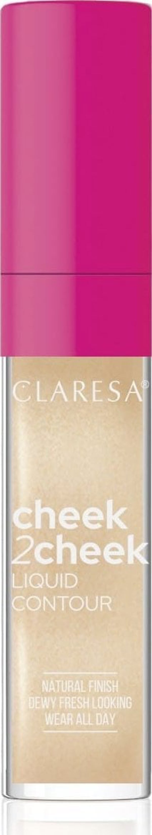 Claresa Cheek2Cheek Υγρό Highlighter Προσώπου, 02 Glam Glow, 7g