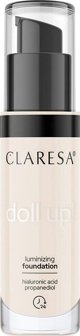 Claresa Doll Up! φωτεινό foundation προσώπου 01 Fair-Light 34g