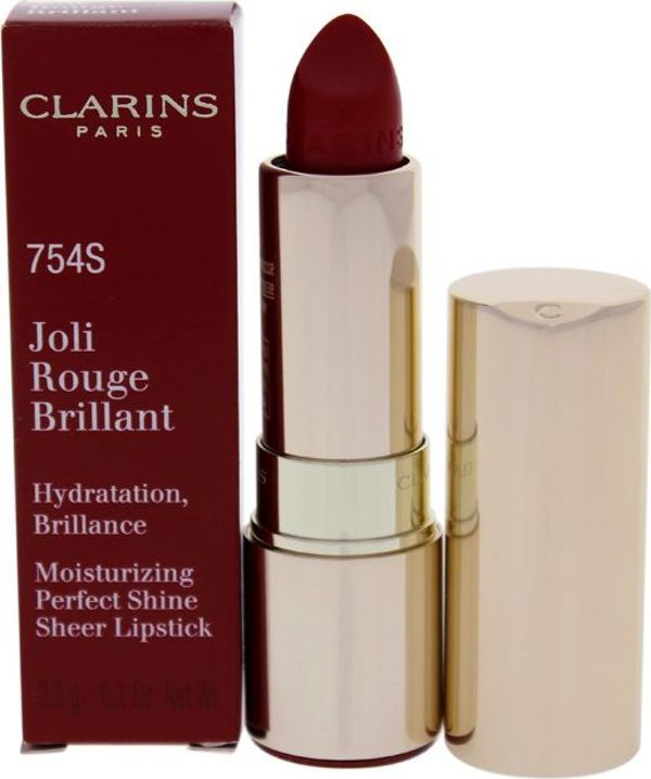 Clarins Joli Rouge Brilliant Κραγιόν 754S Deep Red 3,5g