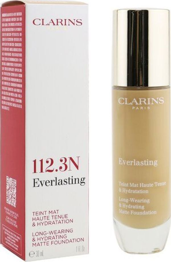 Clarins Clarins Everlasting Foundation Υγρό Μέικαπ 30ml 112,3N Sandalwood