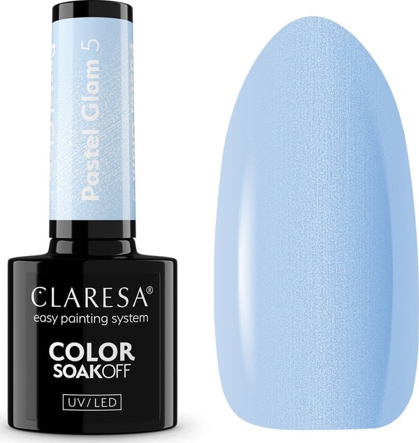 Claresa CLARESA Lakier hybrydowy Pastel Glam 5
