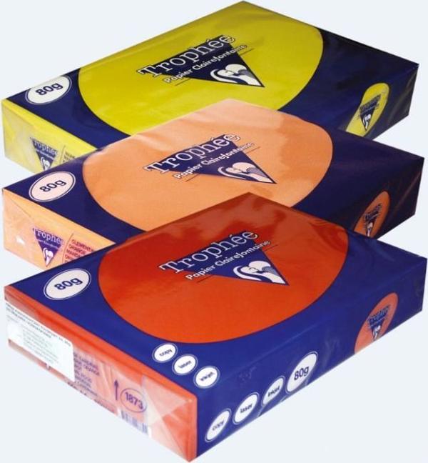 Clairefontaine Papier xero A4 80g TROPHEE μπλε XCA41774 CLAIREFONTAINE
