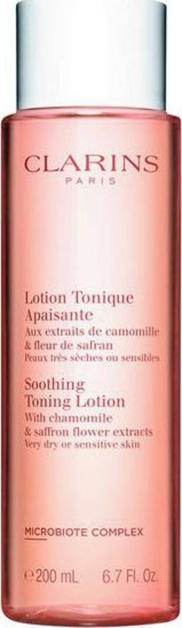 Clarins Toning Lotion With Chamomile, Τονωτική Λοσιόν Προσώπου για Ξηρές ή Ευαίσθητες Επιδερμίδες, 200ml