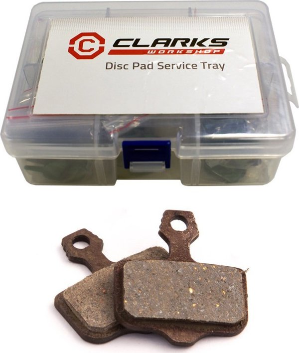 Clarks Τακάκια φρένων CLARK'S AVID (Elixir 1,3,5, Elixir CR, Elixir R, Sram XX, X0, Elixir DB) Οργανικά (κουτί 25 ζευγάρια)