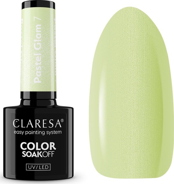 Claresa CLARESA Lakier hybrydowy Pastel Glam 7