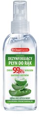 Αρχικό αντιβακτηριακό σπρέι CLEANHANDS για απολύμανση χεριών με προβιταμίνη B5 και αλόη 100 ml