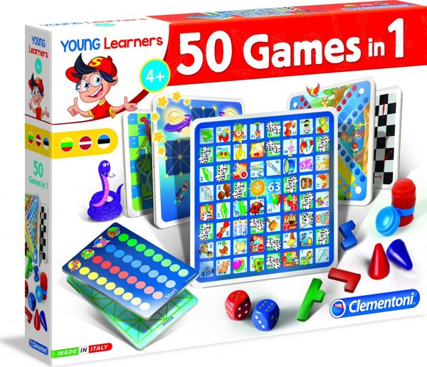 Clementoni 50 GAMES σε 1 (LT/LV/EE) 50538