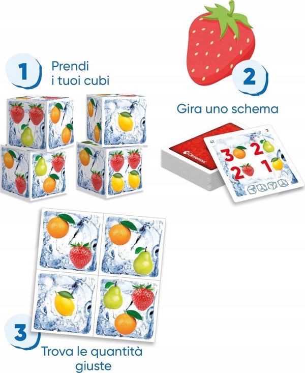 Clementoni BOARD GAME BRAIN FREEZE 3 16782