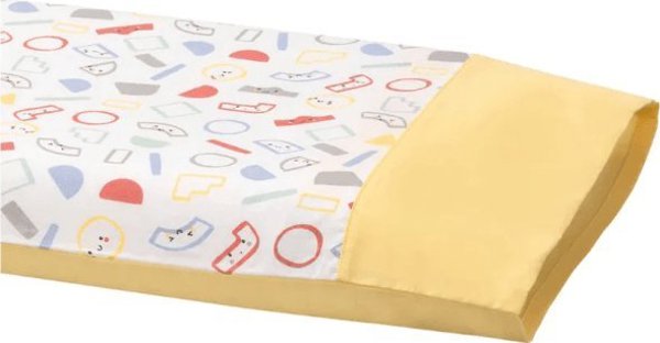 Clevamama CLEVAMAMA ClevaFoam(r) Baby Pillow Case Grey/Yellow, 3341