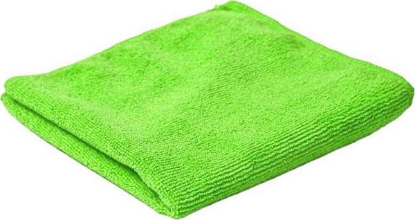 CleanPRO Πανί Μικροϊνών Καθαρισμού 320g/m², 32x32 cm, Πράσινο