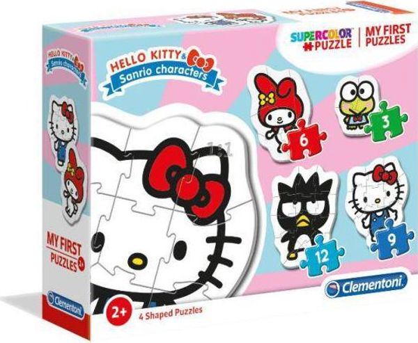 Clementoni Τα Πρώτα Μου Παζλ 3-6-9-12 Hello Kitty (20818)