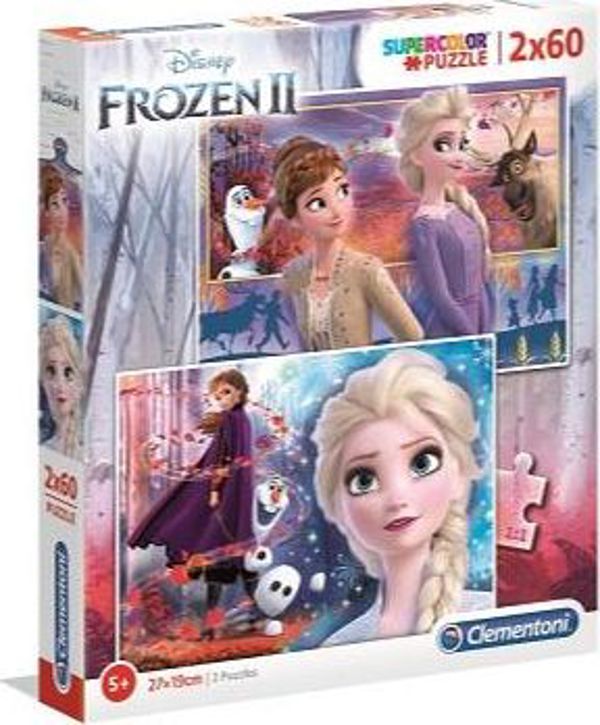 Clementoni Παζλ 2x60 κομμάτια Frozen 2