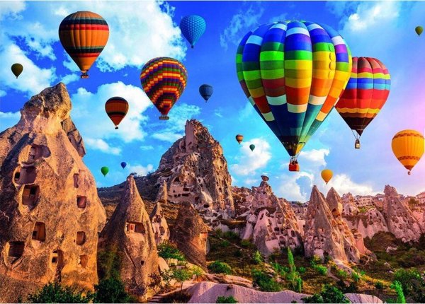 CLE παζλ 1000 Compact BalloonsInCappadocia 39988