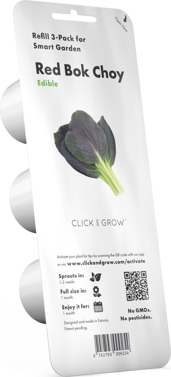 Click And Grow Click & Grow Smart Garden αναπλήρωση Punane Bok Choy 3 τεμάχια