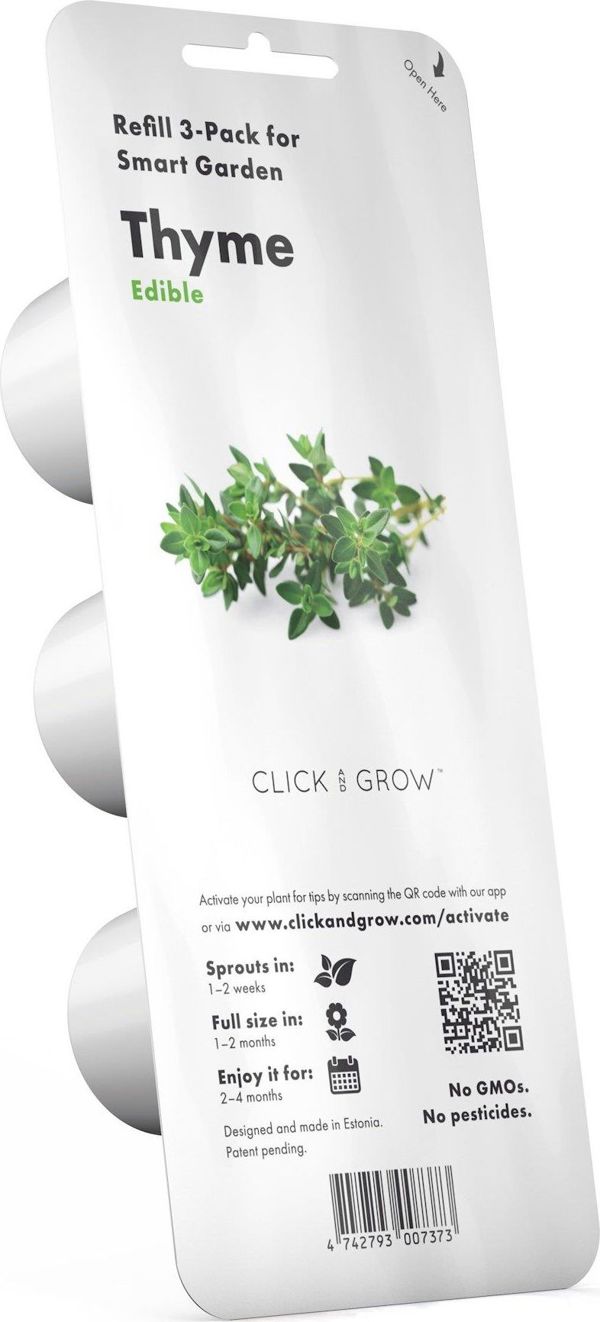 Click And Grow Click&Grow Κάψουλες με σπόρους Smart Soil Θυμάρι 3 πακέτο