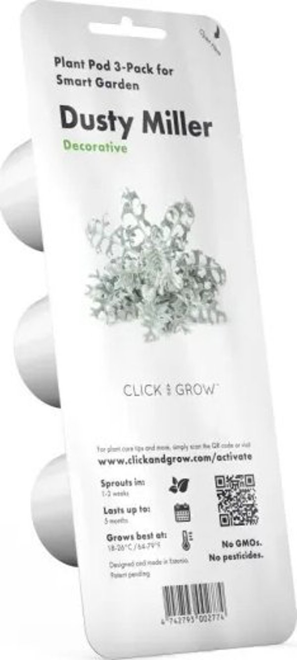 Click And Grow Click & Grow Smart Refill Dusty Miller 3pcs