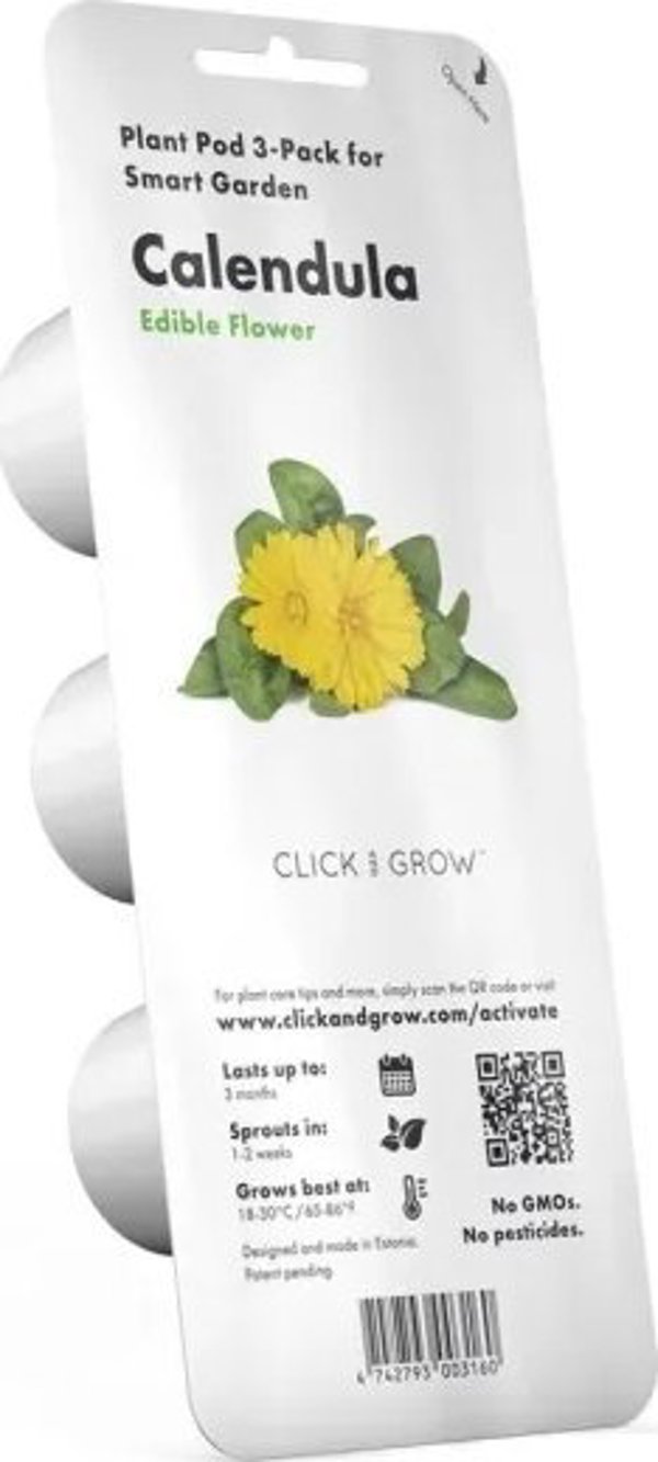 Click And Grow Click & Grow Έξυπνη Αναπλήρωση Καλέντουλα 3 τεμάχια