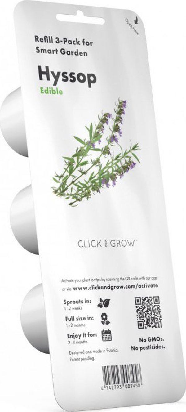 Click And Grow Click & Grow Smart Garden ανταλλακτικό Ύσσωπος 3 τεμ