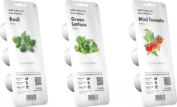 Click And Grow Click&Grow Έξυπνη γλάστρα Smart Garden 9 Dark Grey