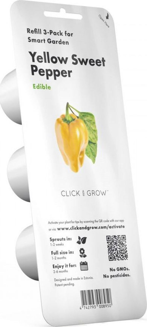 Click And Grow Click and Grow ανταλλακτικό κίτρινη πιπεριά 3-πακέτο