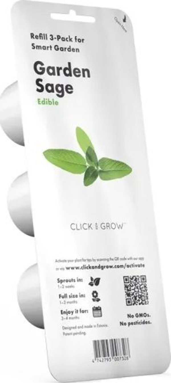 Click And Grow Click & Grow Smart Garden refill Sage 3pcs