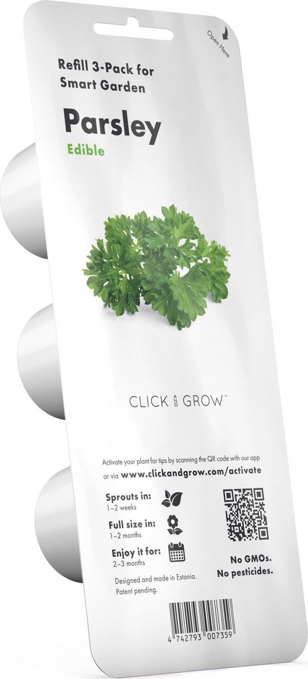 Click And Grow Click&Grow Smart Soil Κάψουλες σπόρων μαϊντανού 3 συσκευασίες 6258672 4742793007359
