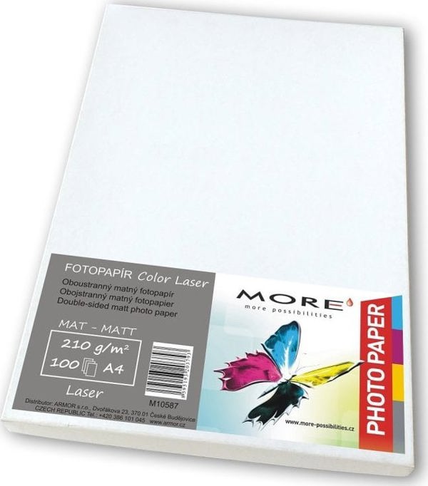 Επικαλυμμένο χαρτί Color Laser| 210g/m2| ματ| 100 φύλλα, Color Laser