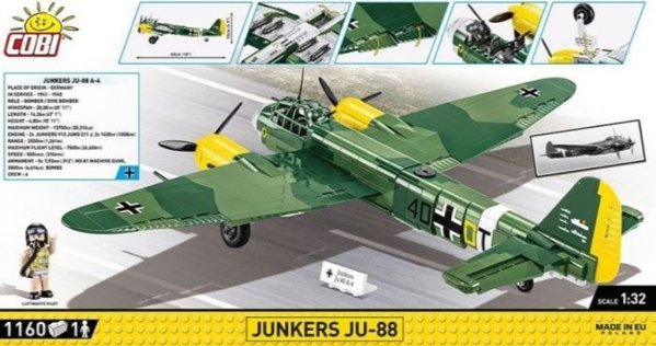 Cobi Κομμάτια Junkers JU-88 1160 στοιχεία
