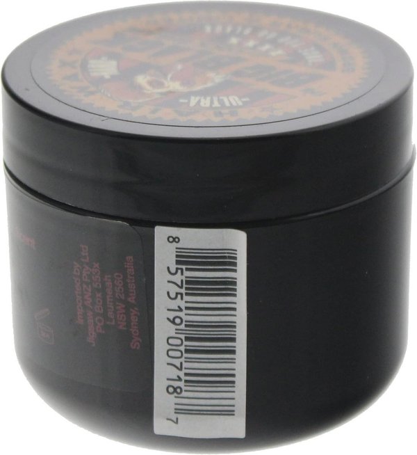Cock Grease, Ultra Hard The Big Black XXXX, Hair Styling Pomade, For Definition & Texture, Strong Hold, 50 g For Men