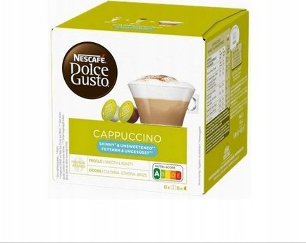 Κάψουλες καφέ NESCAFE(r) Dolce Gusto(r) Skinny Cappuccino, 8+8 τεμ.