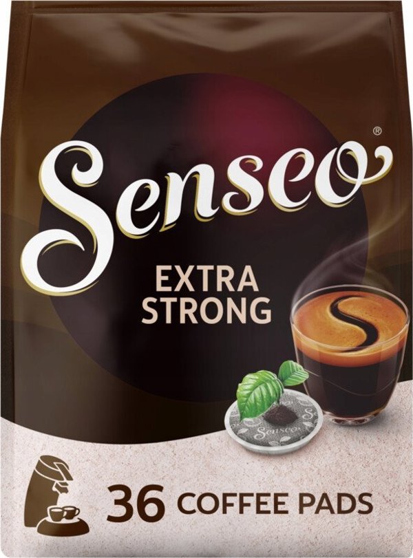 Επιθέματα καφέ Jacobs Douwe Egberts SENSEO(r) EXTRA STRONG, 36 τεμ.