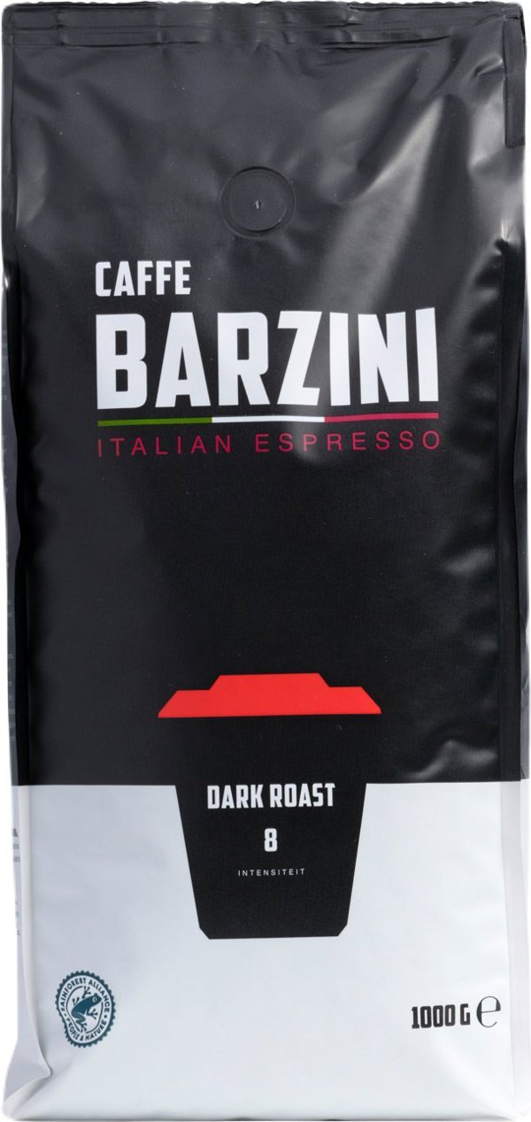 Κόκκοι καφέ Caffe Barzini Dark Roast, 1 κιλό