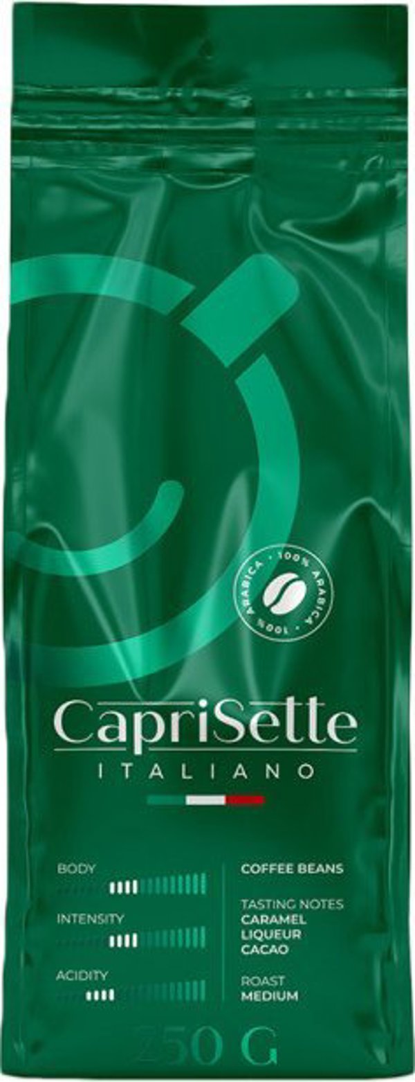 Coffee beans Caprisette Italiano, 250 g