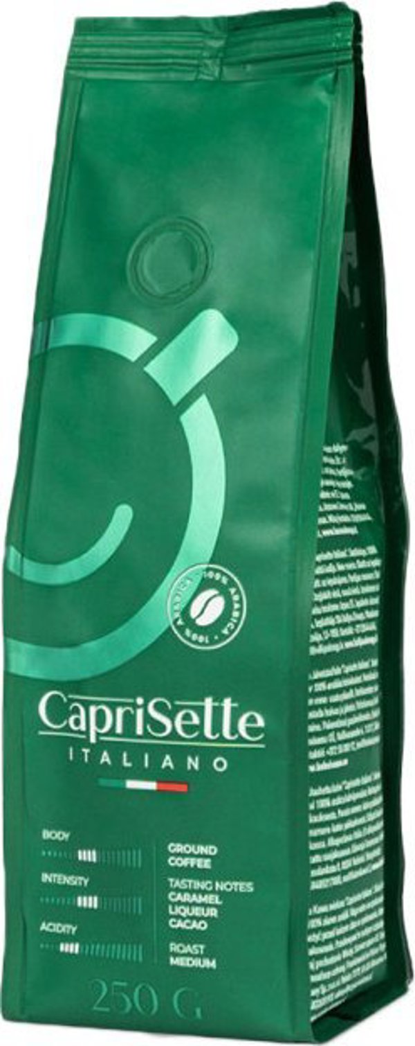 Coffee beans Caprisette Italiano, 250 g
