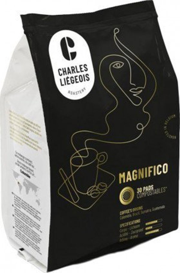 Coffee pads Charles Liegeois Magnifico, 30 pcs.
