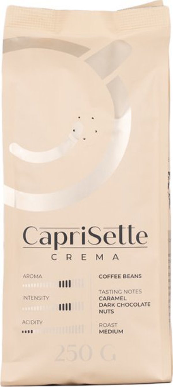 Κόκκοι καφέ Caprisette Crema, 250 g