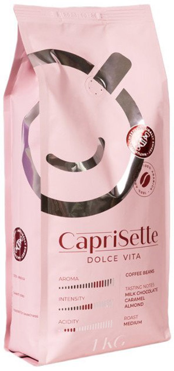 Κόκκοι καφέ Caprisette Dolce Vita, 1 kg