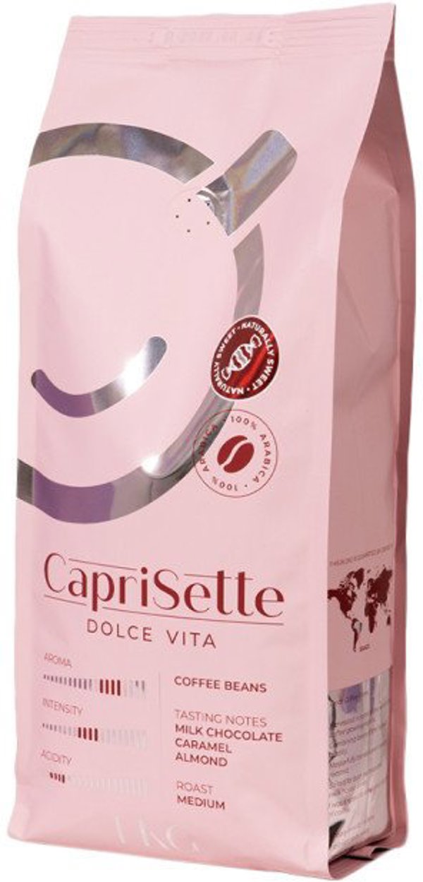 Κόκκοι καφέ Caprisette Dolce Vita, 1 kg