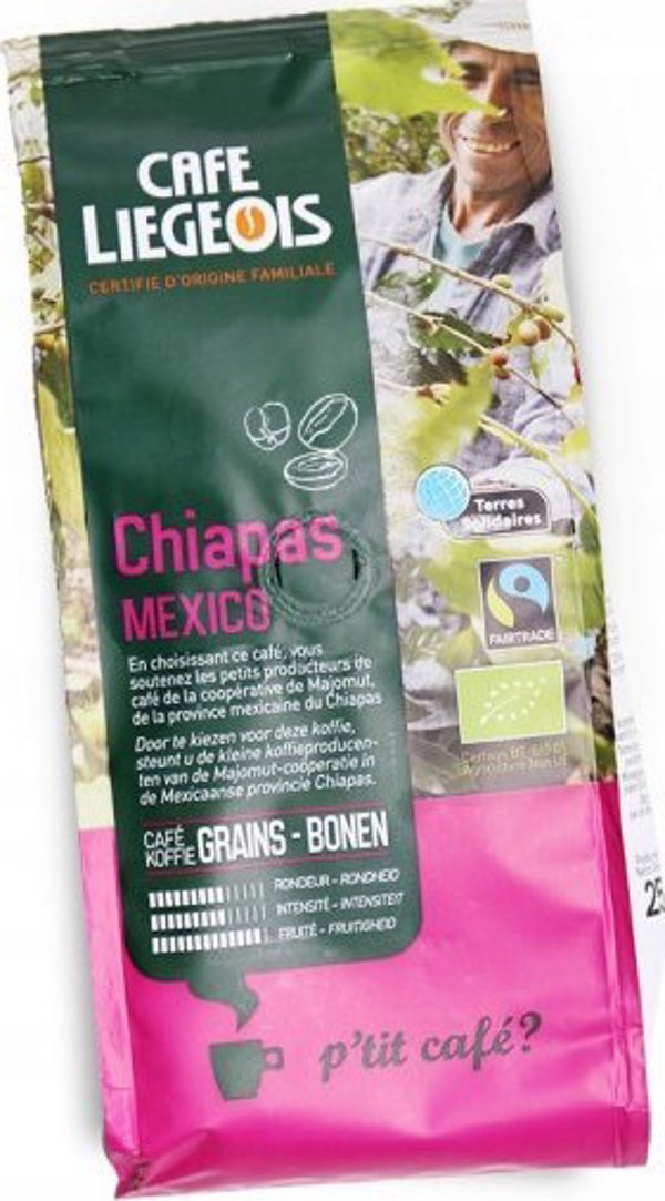 Κόκκοι καφέ Charles Liegeois Chiapas, 250 γρ