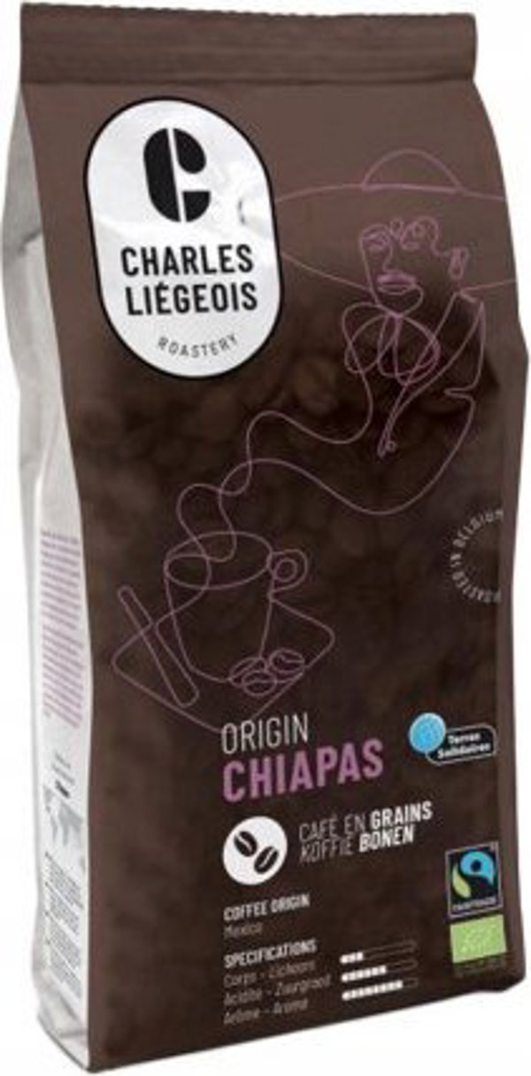 Κόκκοι καφέ Charles Liegeois Chiapas, 250 γρ