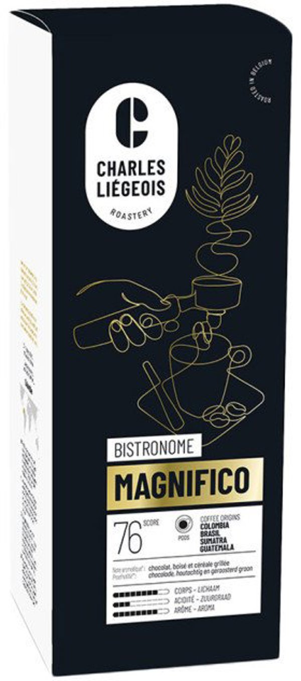 Κάψουλες καφέ Charles Liegeois Magnifico, 25 τεμ.
