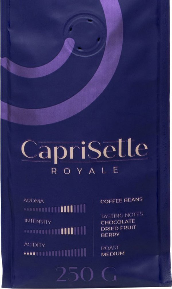 Coffee beans Caprisette Royale, 250 g