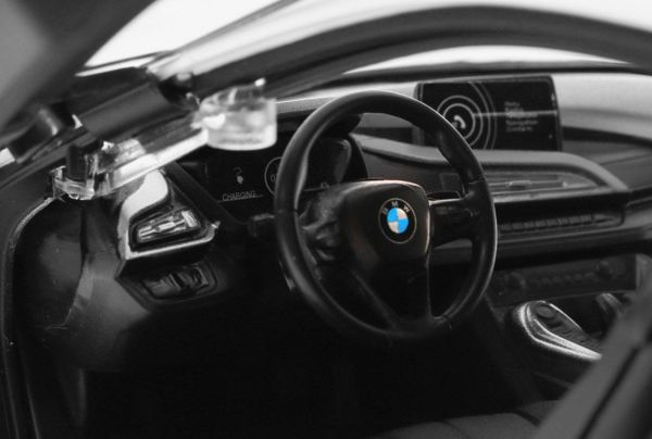Coil COIL Αυτοκίνητο R/C BMW i8 Λευκό Ανοιγόμενες Πόρτες 1:14