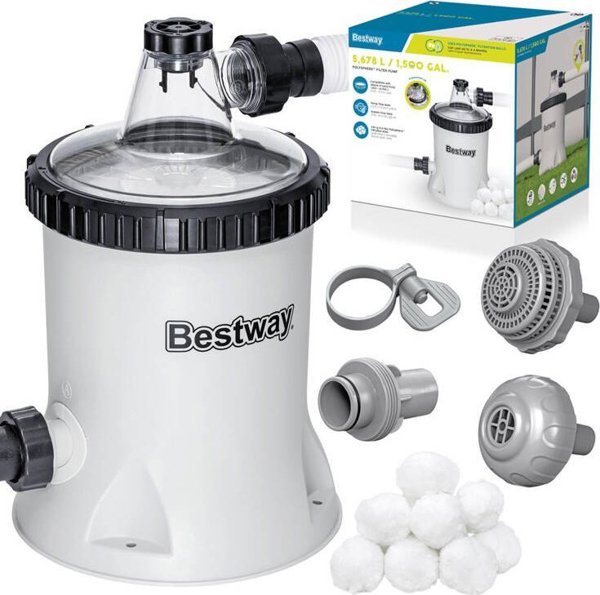 Αντλία άμμου για πισίνα Bestway Απόδοση 5678 l/h 58870 EDUKAMP