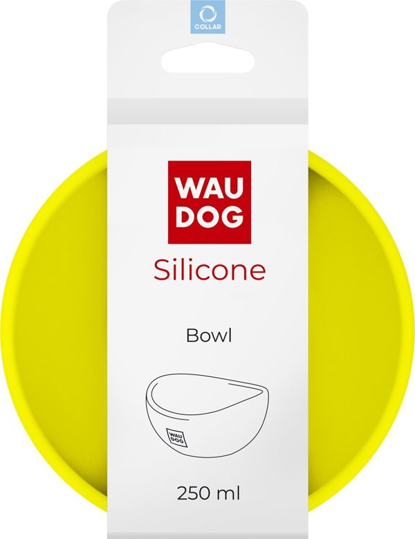 Collar WAU DOG ΜΠΟΛ ΣΙΛΙΚΟΝΗΣ 250ml ΚΙΤΡΙΝΟ