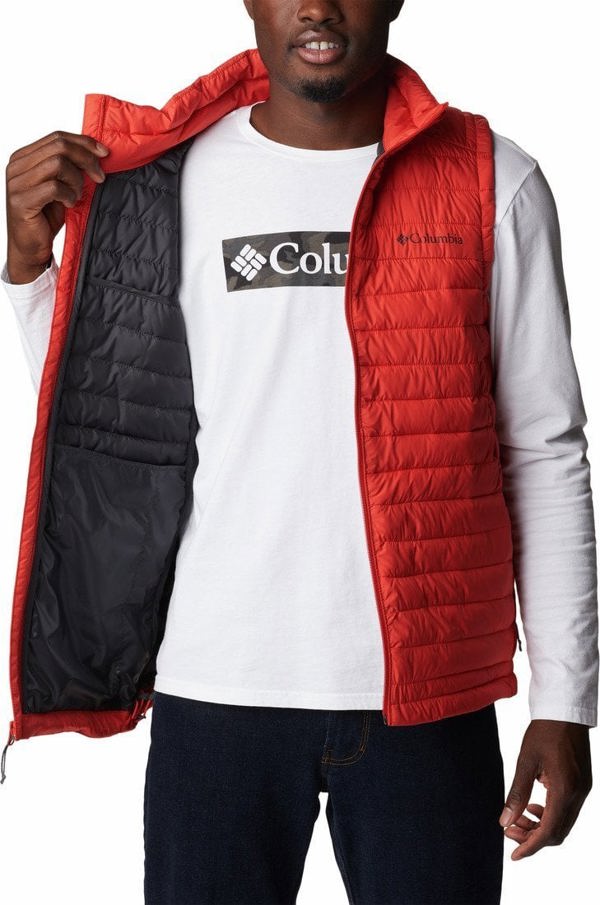 Columbia Αμάνικο Μπουφάν Πουπουλένιο Columbia Silver Falls Vest Ανδρικό XL